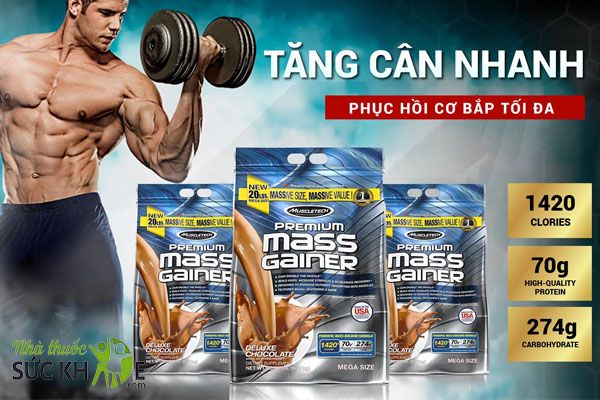 Mass hỗ trợ tăng cân Premium Mass Gainer