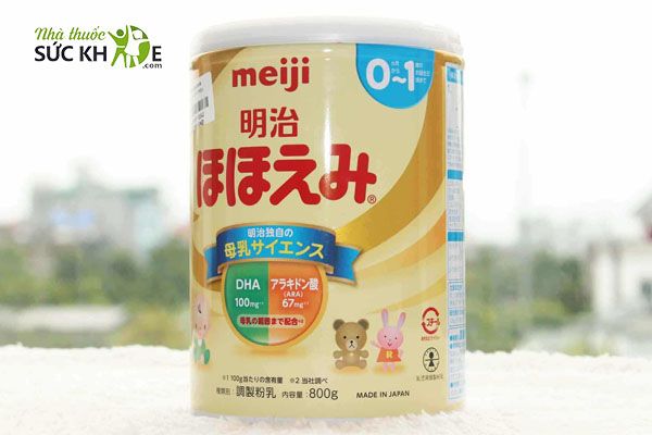 Sữa bột cho trẻ dưới 1 tuổi của Nhật Bản Meiji số 0