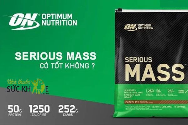 Mass tăng cân cho nữ Serious Mass