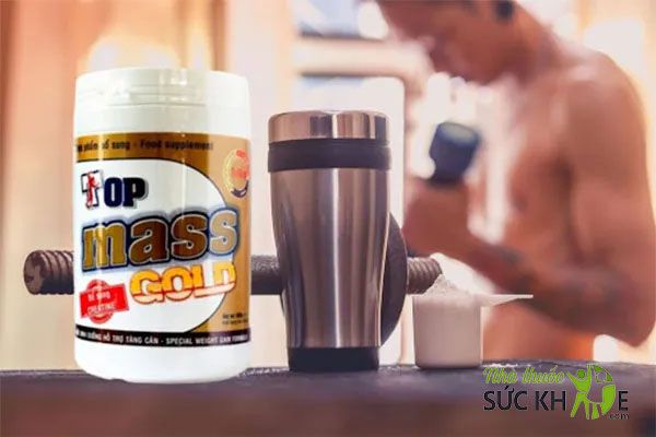 Sữa Top Mass Gold tăng cân cho nam hiệu quả
