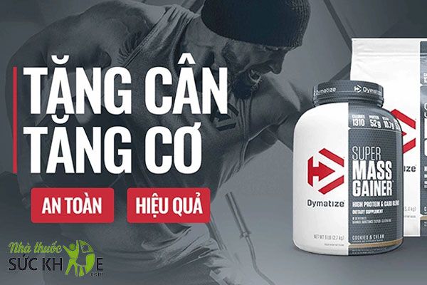 Mass tăng cân tăng cơ Super Mass Gainer