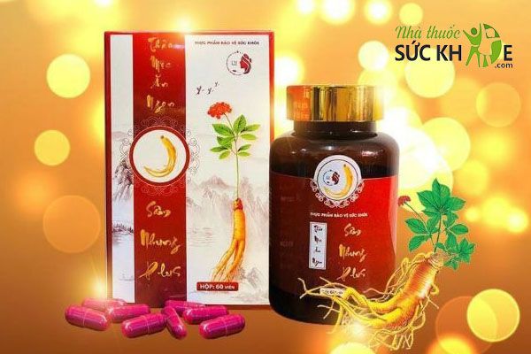 Viên uống tăng cân cho người gầy Sâm Nhung Plus