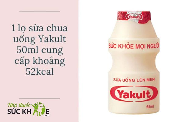 Yakult cung cấp 52 calo