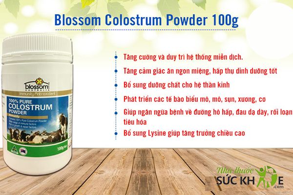 Sữa non Colostrum  Blossom Colostrum Powder
