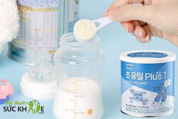 Pha sữa non ILDONG đúng cách