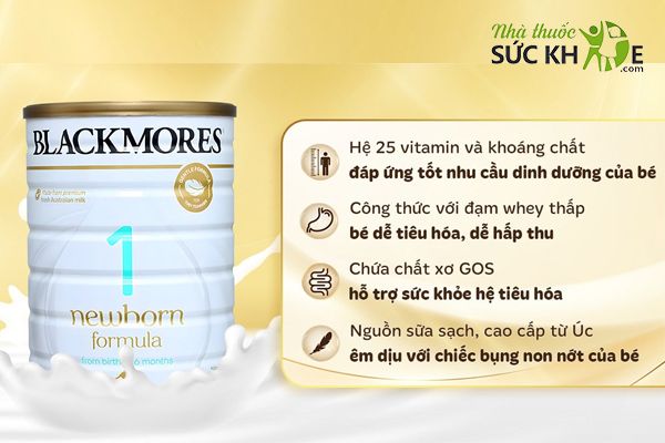 Sữa Blackmores Newborn Formula 1