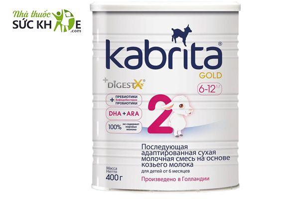 Sữa dê Kabrita 2 cho bé dị ứng đạm sữa bò