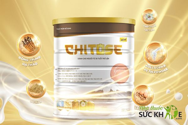 Sữa dinh dưỡng cho người cao tuổi Chitose