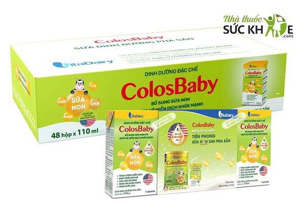 Sữa non pha sẵn cho trẻ sơ sinh ColosBaby