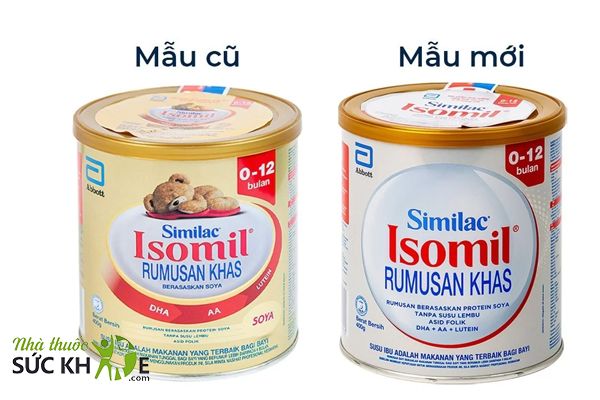 Sữa cho bé bị dị ứng đạm sữa bò Similac Isomil