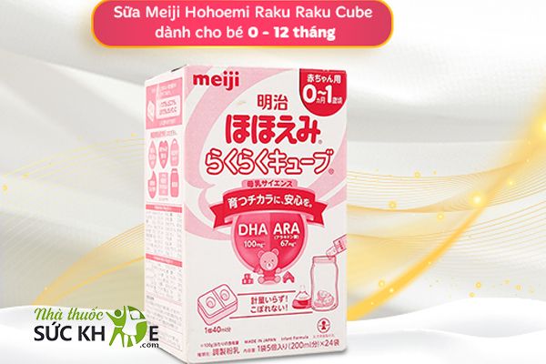 Sữa thanh cho trẻ sơ sinh Meiji