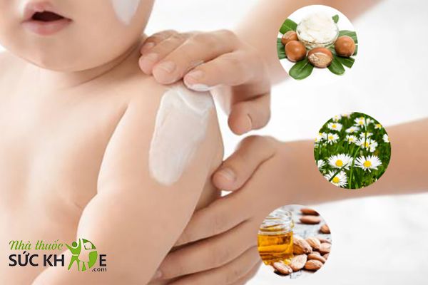 Thành phần từ thiên nhiên trong kem dưỡng ẩm cho bé