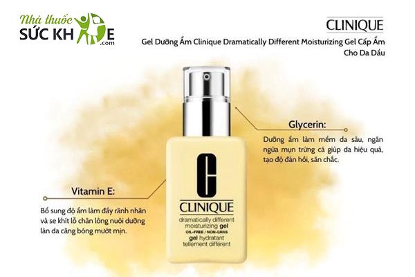 Kem dưỡng ẩm Clinique Dramatically Different Oil Control Gel