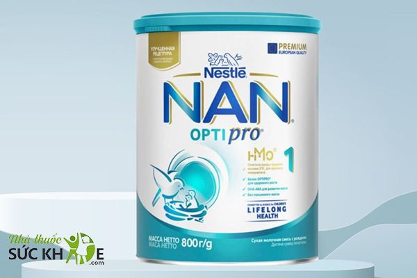 Sữa Nan Nga tăng cân cho trẻ dưới 1 tuổi 