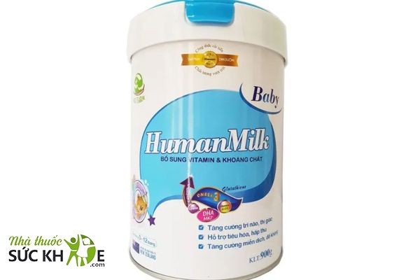 Human Milk hỗ trợ tăng cân an toàn cho trẻ dưới 1 tuổi