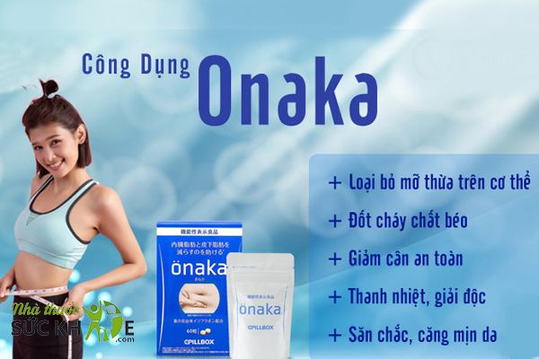 Thuốc giảm cân Nhật Bản Onaka Pillbox