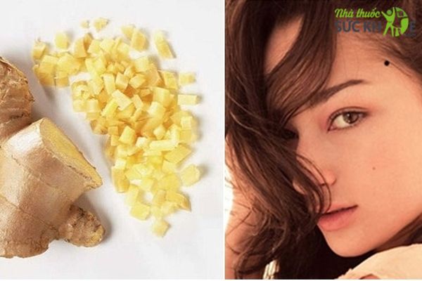 Cách Tẩy Nốt Ruồi Bằng Gừng