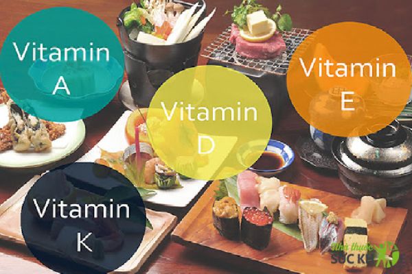 VITAMIN KHÔNG TAN TRONG CHẤT BÉO THƯỜNG TAN TRONG NƯỚC