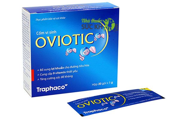 Cốm vi sinh Oviotic Traphaco kích thích ăn ngon