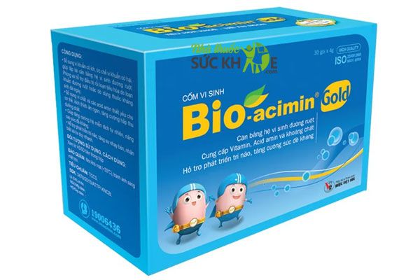Cốm vi sinh dành cho trẻ biếng ăn Bio Acimin Gold