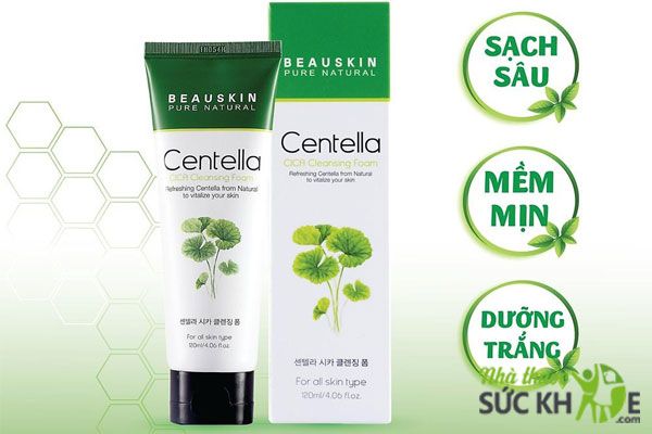 Sữa rửa mặt rau má Beauskin Centella Cica Cleansing Foam
