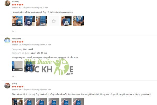 Sâm Alipas Tươi Trong Cuộc Sống Hiện Đại