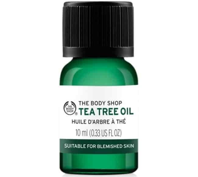 Tinh dầu tr&agrave;m tr&agrave; Tea Tree Oil The Body Shop 10ml