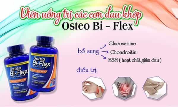 C&ocirc;ng dụng vi&ecirc;n uống Osteo Bi-Flex Triple Strength