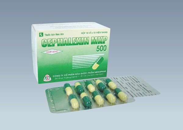 Thuốc Cephalexine trị vi&ecirc;m amidan