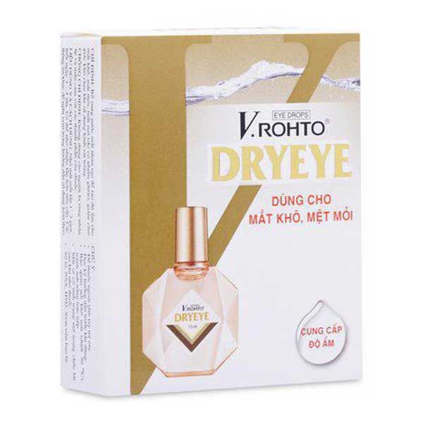 Thuốc nhỏ mắt cung cấp độ ẩm cho mắt V. Rohto Dryeye