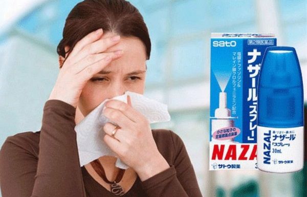 Thuốc xịt mũi Nazal trị vi&ecirc;m xoang