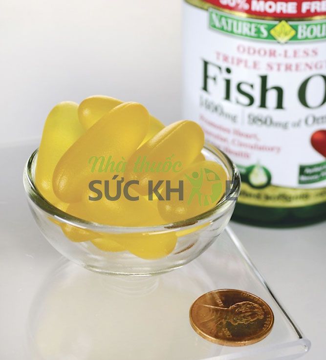 Mua dầu c&aacute; Nature's Bounty Fish Oil ở đ&acirc;u ch&iacute;nh h&atilde;ng? Gi&aacute; bao nhi&ecirc;u?