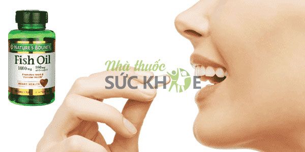 Ưu điểm khi uống Dầu c&aacute; Nature's Bounty Fish Oil