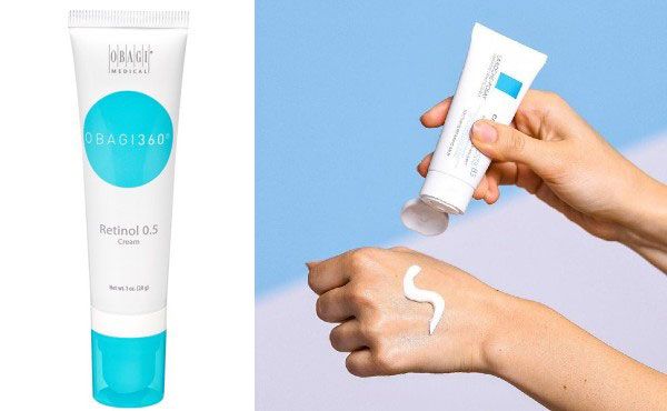 Obagi Retinol 0.5% v&agrave; La Roche Posay Cicaplast B5 Cream