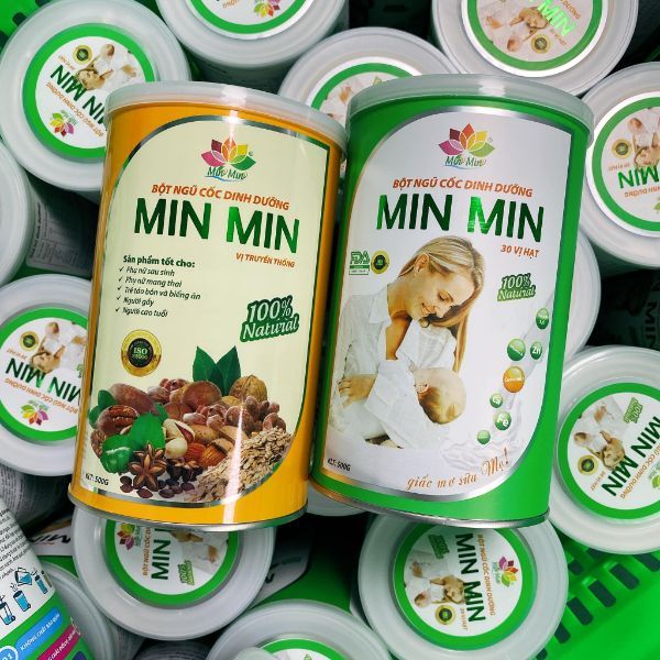 Ngũ cốc Min Min gi&uacute;p sữa tiết đều, tăng chất lượng sữa