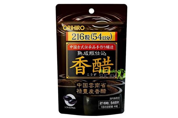 Vi&ecirc;n giấm đen Nhật Orihiro