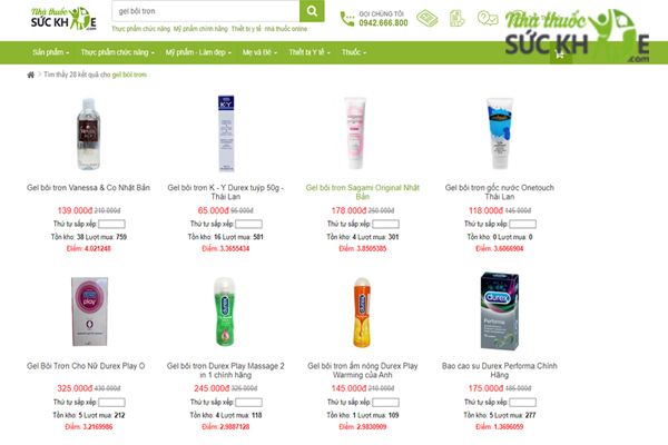 Mua Gel b&ocirc;i trơn ở đ&acirc;u?