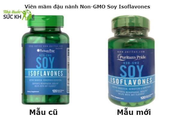 Vi&ecirc;n mầm đậu n&agrave;nh Non-GMO Soy lsoflavones