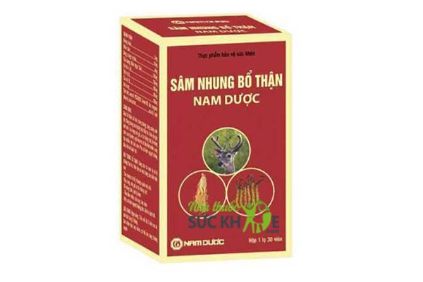 S&acirc;m nhung bổ thận Nam Dược