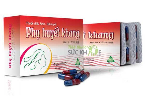 Phụ Huyết Khang điều h&ograve;a rối loạn kinh nguyệt