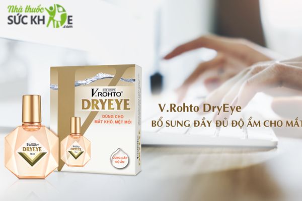 Nước nhỏ mắt nh&acirc;n tạo V Rohto