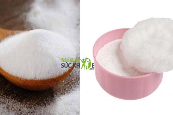 C&aacute;ch trị th&acirc;m n&aacute;ch bằng ph&egrave;n chua v&agrave; phấn r&ocirc;m