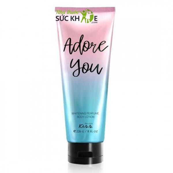 Sữa dưỡng thể trắng da kh&ocirc;ng nu&ocirc;i l&ocirc;ng Adore You