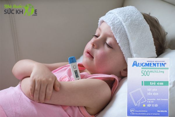Liều d&ugrave;ng Augmentin cho trẻ nhỏ t&ugrave;y thuộc v&agrave;o c&acirc;n nặng v&agrave; mức độ nhiễm khuẩn&nbsp;