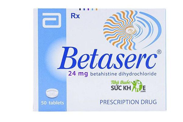 Betaserc h&agrave;m lượng 24mg