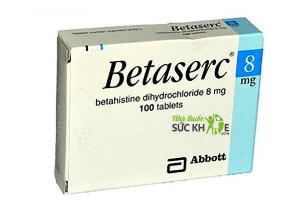 Betaserc c&oacute; 3 h&agrave;m lượng 8mg, 16mg v&agrave; 24mg