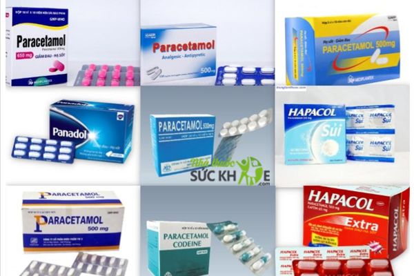 Paracetamol được điều chế ở nhiều dạng: vi&ecirc;n n&eacute;n, vi&ecirc;n sủi, siro