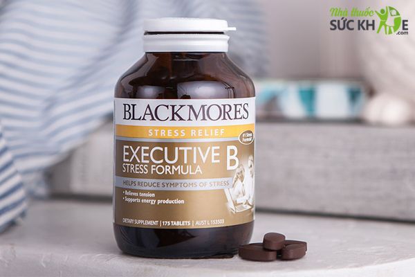 Vi&ecirc;n uống Blackmores Executive B ch&iacute;nh h&atilde;ng của &Uacute;c, 125 vi&ecirc;n