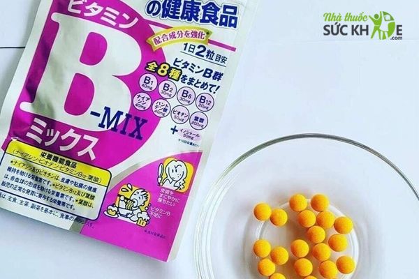 Vi&ecirc;n hỗ trợ bổ sung vitamin B DHC B-Mix của Nhật, 60 ng&agrave;y