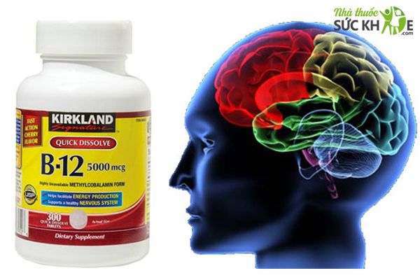 Vitamin B12 5000 mcg Kirkland 300 vi&ecirc;n của Mỹ